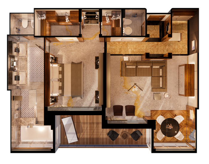 Crystal Cruises Accommodation Floor Plans Symphony Crystal Penthouse 2023.jpg